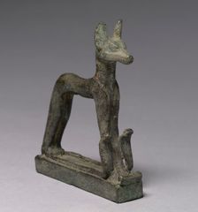 Jackal, 664-30 BC. Creator: Unknown