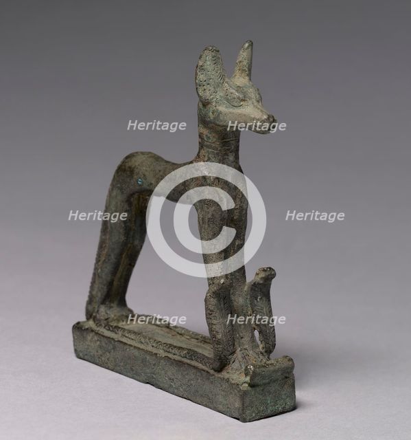 Jackal, 664-30 BC. Creator: Unknown.