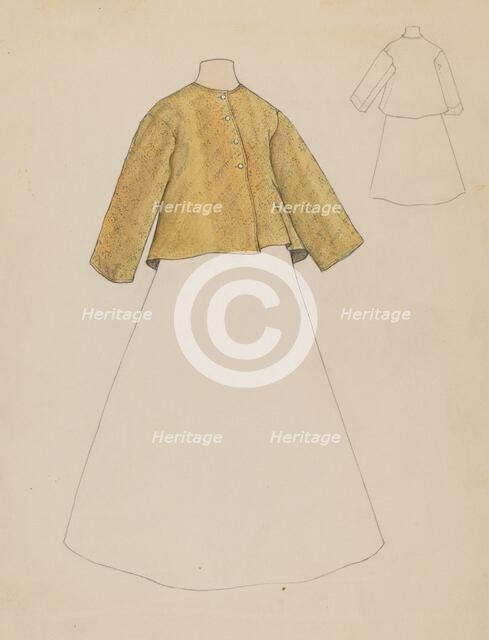 Jacket, 1935/1942. Creator: Gladys Cook.