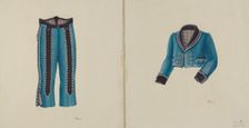 Jacket and Pants, c. 1938. Creator: Hal Blakeley