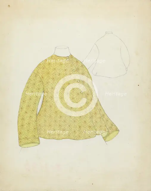 Jacket, c. 1940. Creator: Mae Szilvasy.