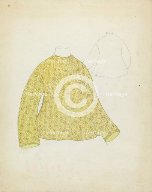 Jacket, c. 1940. Creator: Mae Szilvasy.