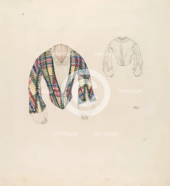 Jacket, c. 1937. Creator: Arelia Arbo.