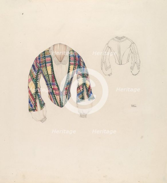 Jacket, c. 1937. Creator: Arelia Arbo.