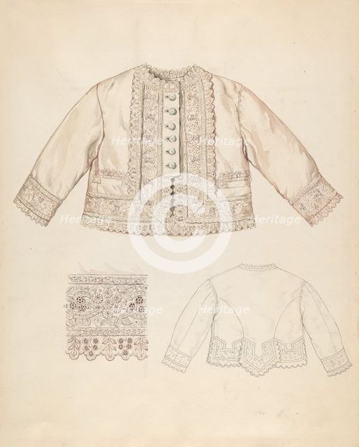 Jacket, c. 1937. Creator: Lillian Causey.