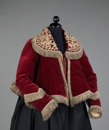 Jacket, Russian, 1840-80. Creator: Unknown