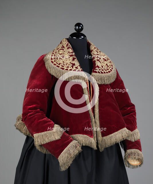 Jacket, Russian, 1840-80. Creator: Unknown.