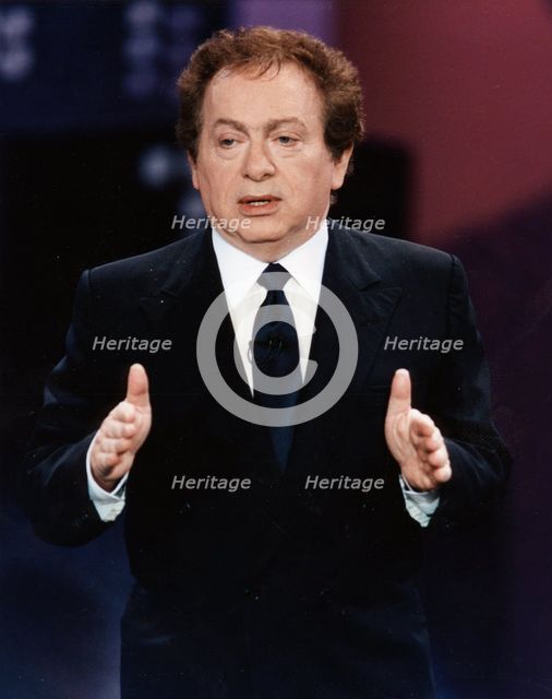 Jackie Mason (1931- ), American comedian, 1995. Creator: Unknown.