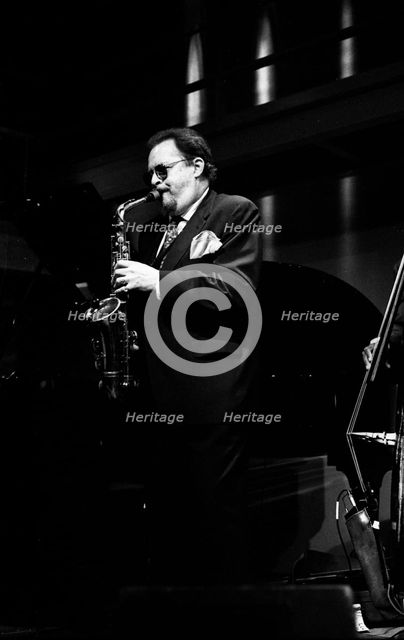 Jackie McLean, Jazz Cafe, London, April 1991. Artist: Brian O'Connor.