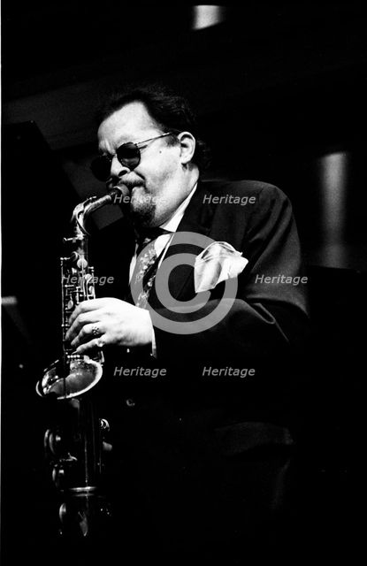 Jackie McLean, Jazz Cafe, London, April 1991. Artist: Brian O'Connor.