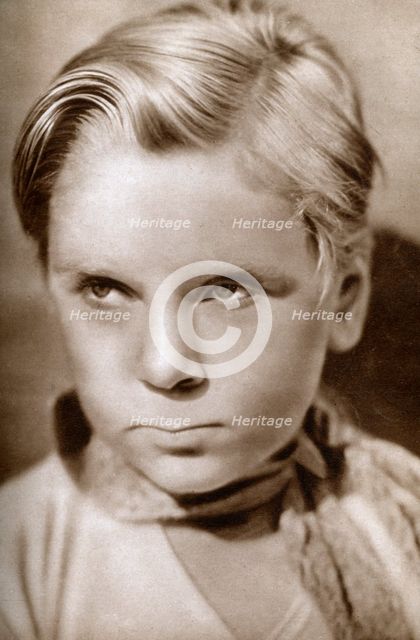 Jackie Cooper, American actor and television director and producer, 1933. Artist: Unknown