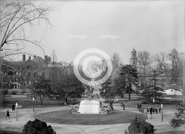 Jackson, Andrew. Monument in Lafayette Park, 1913. Creator: Harris & Ewing.