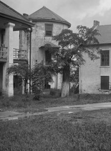 Jackson Barracks, New Orleans, between 1920 and 1926. Creator: Arnold Genthe