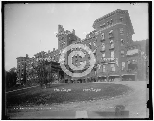 Jackson Sanatorium, Dansville, N.Y., between 1890 and 1901. Creator: Unknown.