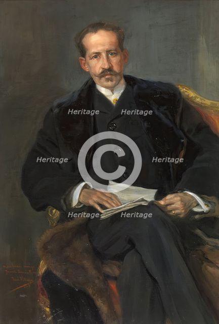 Jacinto Octavio Picón, 1903. Creator: José Villegas Cordero.