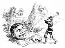 Jack the Giant Killer 1925. Creator: Howard Davie