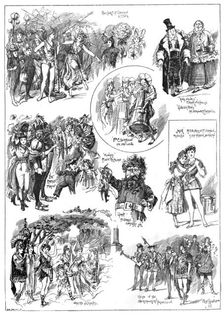 '"Jack and the Beanstalk"-- At Drury Lane Theatre 1890. Creator: Unknown