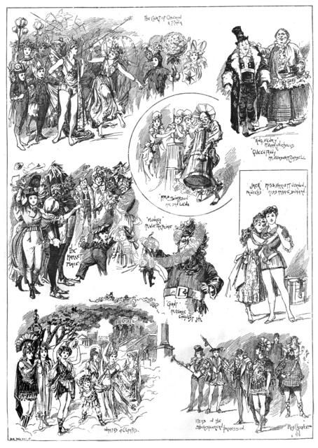 ''"Jack and the Beanstalk"-- At Drury Lane Theatre', 1890. Creator: Unknown.