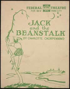 Jack and the Beanstalk, New York, [1930s]. Creator: Unknown