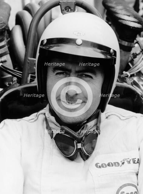 Jack Brabham at the Italian Grand Prix, Monza,1967. Artist: Unknown