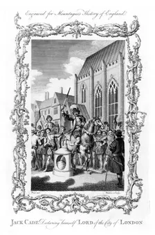 Jack Cade, English rebel of Irish extraction, 1450 (19th century)