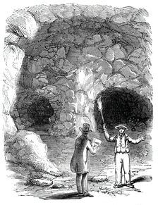 Jack Cade's cavern, Blackheath, 1844. Creator: Unknown