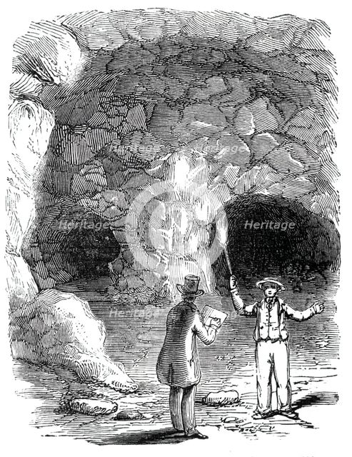 Jack Cade's cavern, Blackheath, 1844. Creator: Unknown.