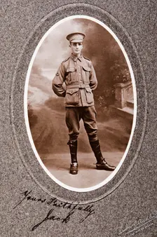 Jack friend of Bernard Laurence Barney Nugent, c1917. Creator: Murphy