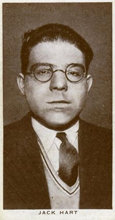 Jack Hart, British boxer and referee, 1938