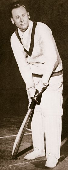 Jack Hobbs, English cricketer, 1925. Creator: Unknown