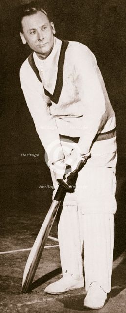 Jack Hobbs, English cricketer, 1925.  Creator: Unknown.