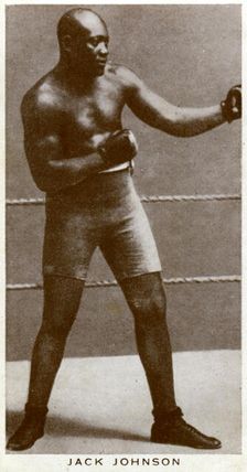 Jack Johnson, American boxer, (1938)