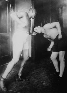 Jack Johnson, between c1910 and c1915. Creator: Bain News Service