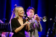 Jack Kendon and Imogen Ryall, Ropetackle Arts Centre, Shoreham, West Sussex, Jan 2016. Artist: Brian O'Connor