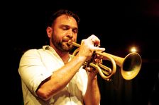 Jack Kendon, Nigel Thomas Quintet, Verdict Jazz Club, Brighton, East Sussex, June 2023. Creator: Brian O'Connor