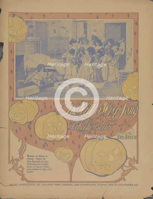 'Jack O' Lantern', 1901. Creator: Unknown.