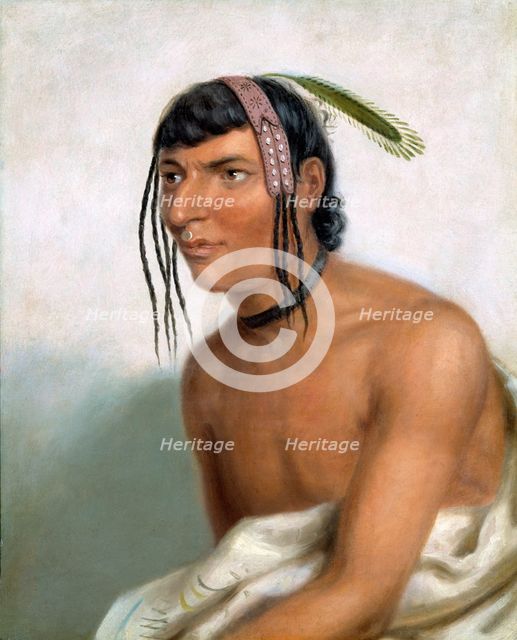 Jack-o-pa (The Six), 1827. Creator: Charles Bird King.