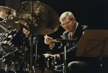 Jack Parnell, Norwich Jazz Festival, England, 1991. Creator: Brian Foskett