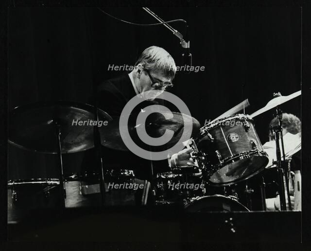 Jack Parnell playing at the Forum Theatre, Hatfield, Hertfordshire, 18 November 1983. Artist: Denis Williams