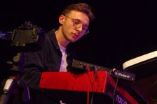 Jack Stephenson-Oliver, Daisy George Quintet, New Generation Jazz Festival, Shoreham by Sea, 2022. Creator: Brian O'Connor