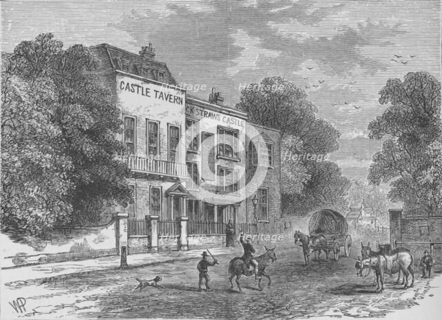 Jack Straw's Castle, Hampstead, London, c1900 (1911). Artist: Unknown.