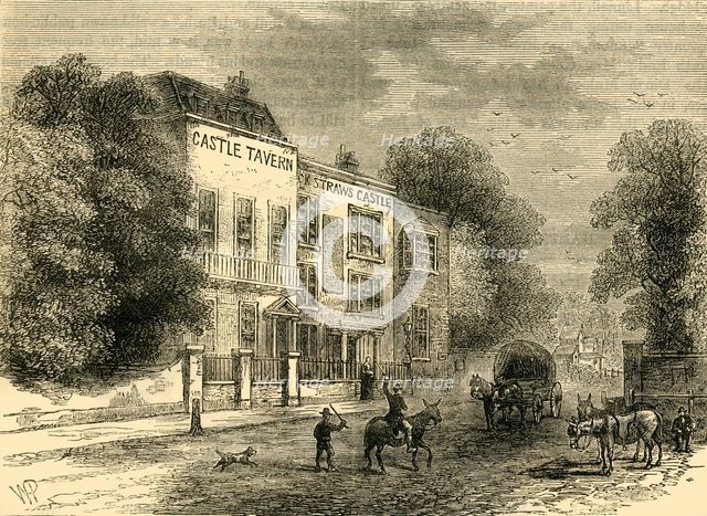 'Jack Straw's Castle', c1876. Creator: Unknown.