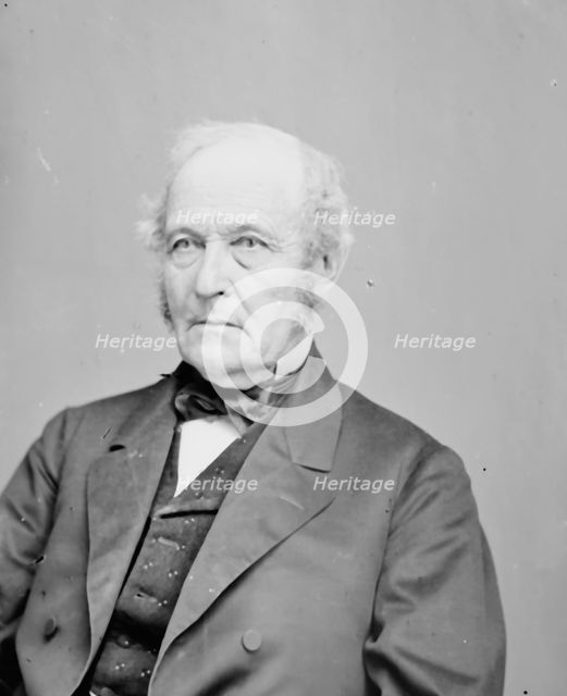 Jacob Collamer, between 1855 and 1865. Creator: Unknown.