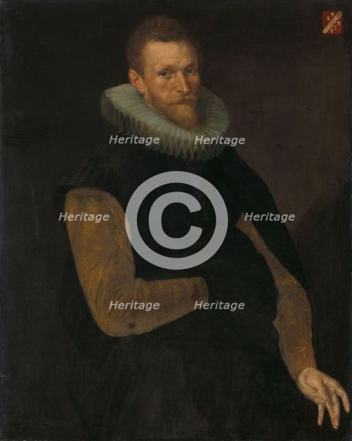 Jacob Cornelisz Banjaert, called van Neck (1564-1638), Admiral, Burgomaster and Councilor of Amsterd Creator: Cornelius Ketel.