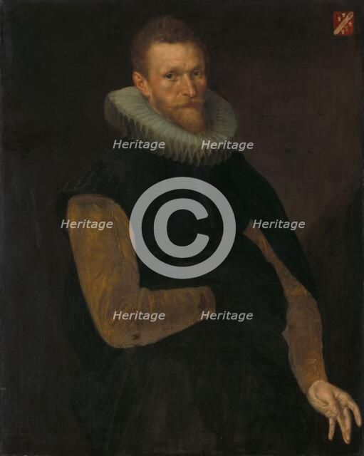 Jacob Cornelisz Banjaert, called van Neck (1564-1638), Admiral, Burgomaster and Councilor of Amsterd Creator: Cornelius Ketel.