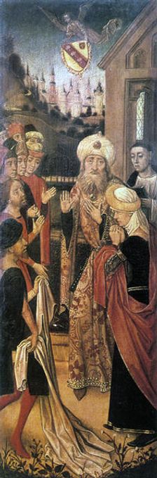 Jacob Crying over the Bloodstained Tunic of Joseph 15th century. Artist: Vrancke Van der Stockt