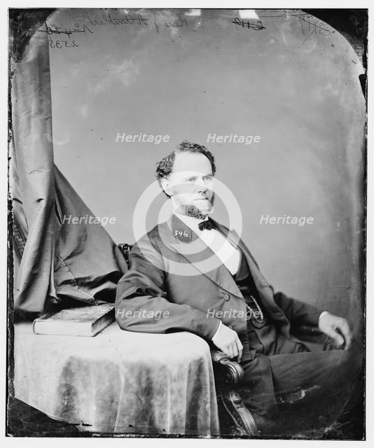 Jacob A. Ambler of Ohio, between 1860 and 1875. Creator: Unknown.