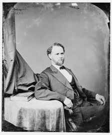 Jacob A. Ambler of Ohio, between 1860 and 1875. Creator: Unknown