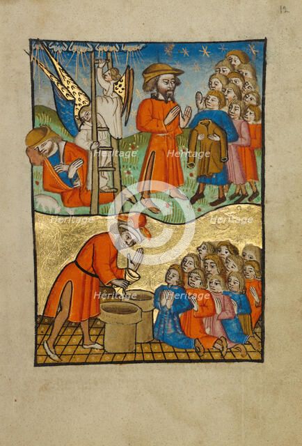 Jacob and Joseph, about 1480-1490. Creator: Unknown.