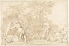Jacob and Rachel at the Well, n.d. Creator: Unknown
